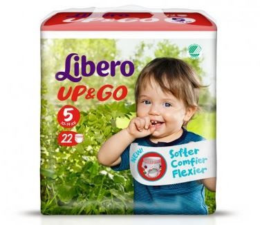 Scutece LIBERO Up&Go 5 10-14kg 22buc