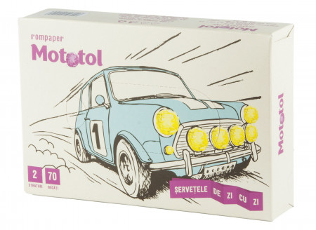 Servetele Batiste Pop-Up MOTOTOL Zi de Zi 2str. Cutie 70buc