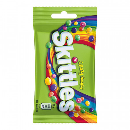 SKITTLES Bomboane Gumate cu Fructe Acrisoare 14x38g
