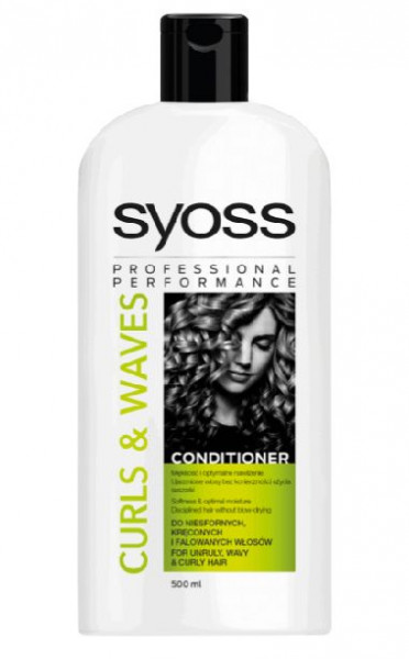SYOSS Balsam pentru Par - Curls & Waves 440ml