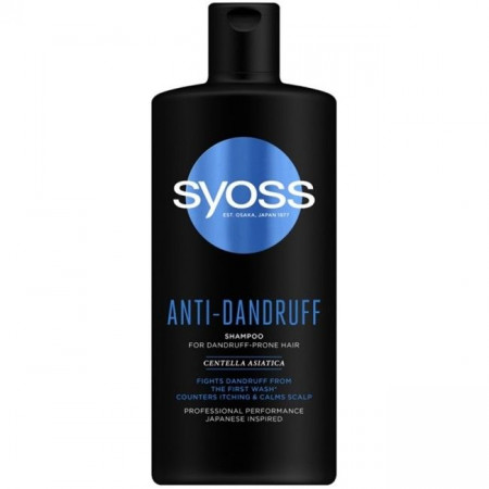 SYOSS for Men Sampon pentru Par - Anti Matreata 440ml