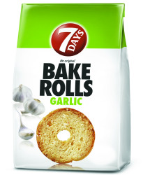 Bake Rolls TUC Rondele de Paine Crocanta cu Aroma de Usturoi 80g