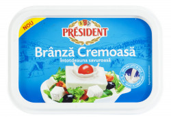 Branza Cremoasa de Vaca PRESIDENT 250g
