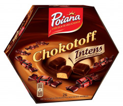 Caramele Invelite in Ciocolata Amaruie POIANA CHOKOTOFF Intens 221g - Bomboane
