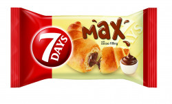 Croissant 7 DAYS Max Crema de Ciocolata 110g - Img 1