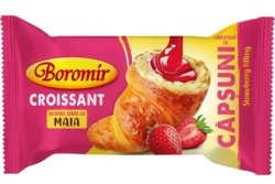 Croissant cu Crema de Capsuni BOROMIR 60g