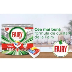 Detergent Capsule pt. Masina de Spalat Vase FAIRY Platinum All In One 82buc