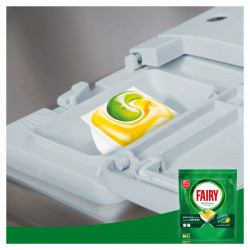 Detergent Capsule pt. Masina de Spalat Vase FAIRY Lemon Original All-in-One 84buc