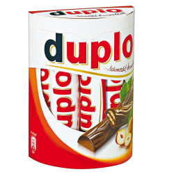DUPLO Baton de Ciocolata cu Alune 10x18.2g - Img 1