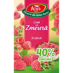 FARES Ceai cu Zmeura 40% 20x2g