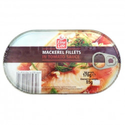 File de Macrou in Sos Tomat FINE LIFE 170g