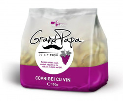 GRAND PAPA Covrigei Frageziti cu Vin Rosu 100g