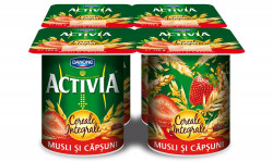 Iaurt cu Fructe DANONE Activia Musli si Capsuni 125g - Img 4