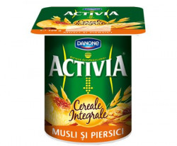 Iaurt cu Fructe DANONE Activia Musli si Piersici 125g - Img 2