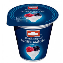 Iaurt cu Fructe MULLER Mure-Zmeura 2x125g - Img 2