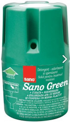 Igienizant Solid pentru Bazinul Toaletei SANO Green 150g