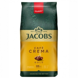 JACOBS Cafe Crema Gold New Pack - Cafea Boabe 1Kg