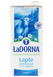 Lapte UHT 1.5% LA DORNA 1L