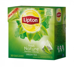 LIPTON Piramide Ceai Verde Fresh Nature Green Tea 20 plicuri 28g