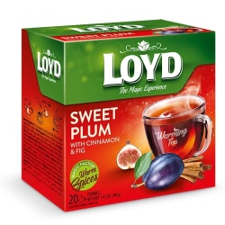 LOYD Warm Spice Ceai Infuzie de Prune Dulci cu Scortisoara si Smochine Piramide 20x2g