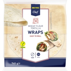 M Chef Lipie Tortilla 25cm 750g 12buc