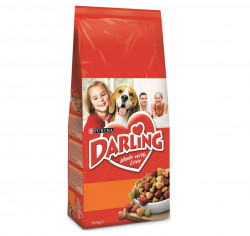 Mancare Uscata pt. Caini DARLING Pasare si Legume 10Kg