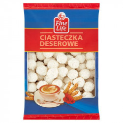 Napolitane Rotunde cu Fulgi de Cocos FINE LIFE 700g - Img 1