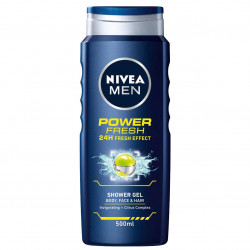 NIVEA Men Gel de Dus Fresh Kick Effect 24H 500ml