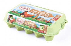 Oua de Gaina Cat. A (crescute la sol) TONELI La Curte (Free Range) cas. cart. 15Buc