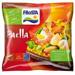 Paella (Orez cu Legume si Fructe de Mare) FROSTA 500g - Img 2