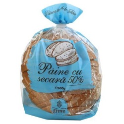 Paine cu Faina de Secara 50% GREWE 500g
