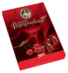Praline cu Lichior si Cirese MADAME POMPADOUR 150g