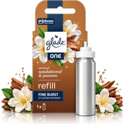 Rezerva Microspray pentru Odorizant de Cameră GLADE ONE – Sandalwood & Iasomie 10ml