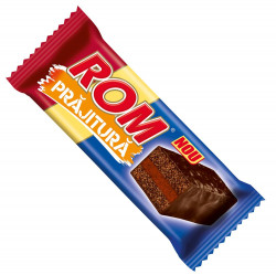 ROM AUTENTIC Prajitura cu Crema de Rom si Glazura de Cacao 24x35g