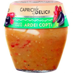 Salata de Vinete cu Ardei fara E-uri si Conservanti CAPRICII SI DELICII 300g