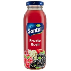 SANTAL Suc de Fructe Rosii 30% st. 12x250ml