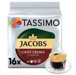 TASSIMO Jacobs Caffe Crema Classico Capsule cu Cafea 16buc 112g