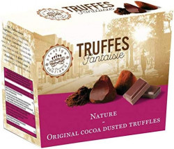 Trufe de Ciocolata Pudrate cu Cacao TRUFFES Fantaisie Nature 160g