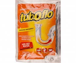 TUB O FLO Granule pentru Desfundat Tevi cu Apa Calda 60g