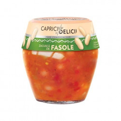 Zacusca de Fasole fara E-uri si Conservanti CAPRICII SI DELICII 550g