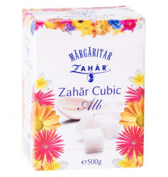 Zahar Cubic Alb MARGARITAR 1Kg - Img 2