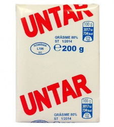 Amestec de Grasimi Tartinabile UNTAR 80% 200g - Img 1