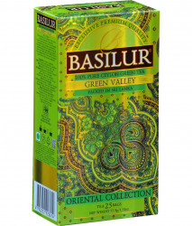 BASILUR Ceai Verde Ceylon Green Valley Plic 25x1.5g