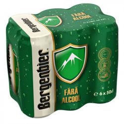 Bere Blonda BERGENBIER Fara Alcool dz 6x500ml - 22029100