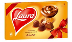 Bomboane LAURA cu Crema de Alune 140g