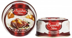 Carne de Vita in Suc Propriu SCANDIA SIBIU 300g