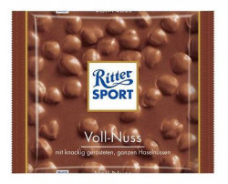 Ciocolata RITTER cu Alune Intregi 65g