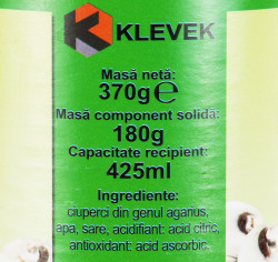 Ciuperci Taiate ARO 400g - Img 3