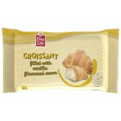 Croissant cu Crema de Vanilie FINE LIFE 60g