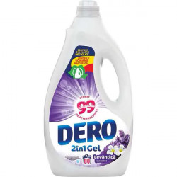 Detergent Lichid Automat pentru Rufe DERO 2in1 Gel Levantica si Iasomie 3L - 60 Spalari